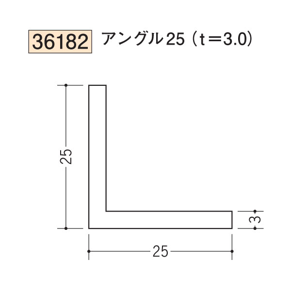 Ϸ SOKEN 36182-1.82m ӥˡ 󥰥25 t=3.0 Ĺ182m ۥ磻 Ŀ1ġ̵ˡ͸