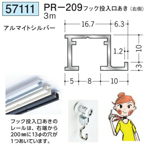 創建 SOKEN 57118 アルミ ピクチャーレール ビス止めタイプ PR-112フック投入ロあ...