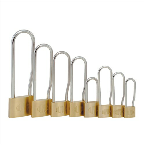 アルファ キー3本付 南京錠 吊長 1000-35LS [サイズ]：35mm[吊寸法]：A5×B84×C25mm
