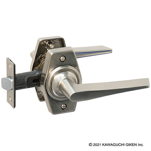 川口技研 ホームレバー空錠 ニッケル色 BS60 HL-1N「直送品、送料別途見積り」