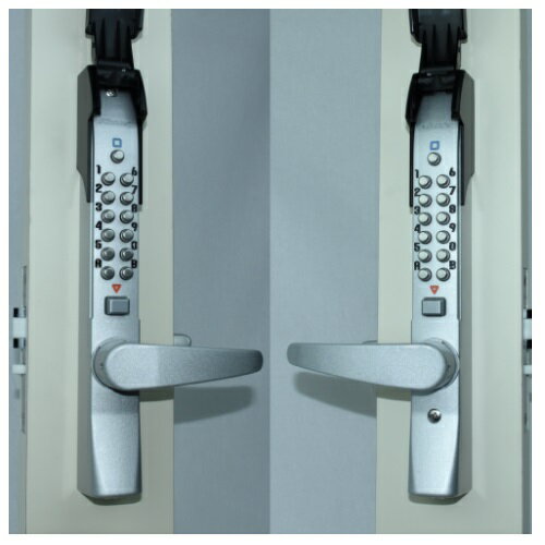 キーレックス 3100 自動施錠 両面ボタン K363 BL「直送品、送料別途見積り」