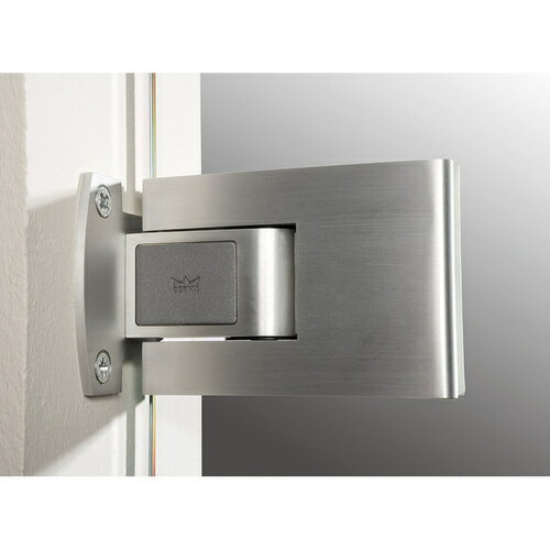 DORMA ガラス用自由開きヒンジ TENSOR テンサー 壁/フレーム固定タイプ アルマイト シルバー「直送品、..