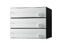 ナスタ D-ALL KS-MB3002PU-3LK-W 3戸用 可変ダイヤル錠 ホワイト「直送品、送料別途見積り、法人・事業所限定」