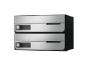 ナスタ D-ALL KS-MB4202PU-2LK-S 2戸用 可変ダイヤル錠 ステンレスヘアライン「直送品、送料別途見積り、法人・事業所限定」