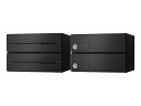 ナスタ D-ALL KS-MB4302PY-2C-BK 2戸用 シリンダー錠 ブラック「直送品、送料別途見積り、法人・事業所限定」