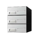 ナスタ D-ALL KS-MB6002PY-3PK-W 3戸用 可変プッシュボタン錠 ホワイト「直送品、送料別途見積り、法人・事業所限定」
