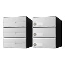 ナスタ D-ALL KS-MB6102PY-3C-W 3戸用 シリンダー錠 ホワイト「直送品、送料別途見積り、法人・事業所限定」