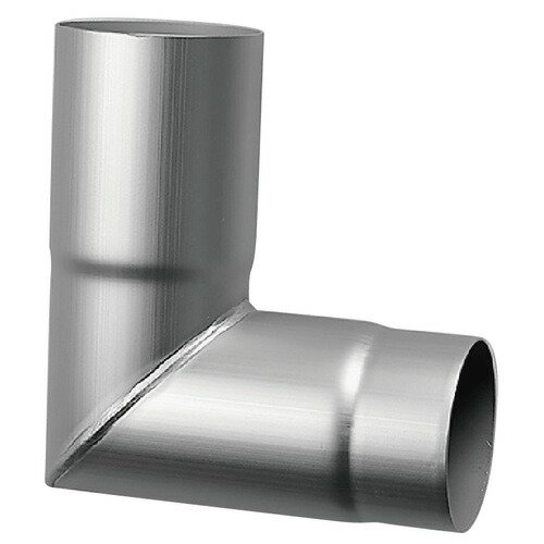 AL縦樋 216用 拡管 エルボ90 シルバー「直送品、送料別途見積り」