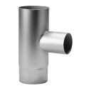 AL縦樋 異径T字管 216x140 シルバー「直送品、送料別途見積り」