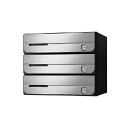 ナスタ D-ALL KS-MB3002PU-3C-SV 3戸用 シリンダー錠 シルバー「直送品、送料別途見積り、法人・事業所限定」