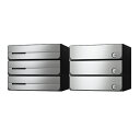 ナスタ D-ALL KS-MB3102PU-3R-SV 3戸用 ラッチ錠 シルバー「直送品、送料別途見積り、法人・事業所限定」