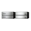 ナスタ D-ALL KS-MB3402PU-2LK-SV 2戸用 可変ダイヤル錠 シルバー「直送品、送料別途見積り、法人・事業所限定」
