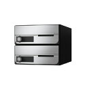 ナスタ D-ALL KS-MB6002PY-2LK-SV 2戸用 可変ダイヤル錠 シルバー「直送品、送料別途見積り、法人・事業所限定」