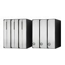 ナスタ D-ALL KS-MB3102PU-3RT-SV 3戸用 ラッチ錠 シルバー「直送品、送料別途見積り、法人・事業所限定」