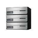ナスタ D-ALL KS-MB4002PY-3K-SV 3戸用 アナログカード錠 シルバー「直送品、送料別途見積り、法人・事業所限定」
