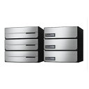ナスタ D-ALL KS-MB4102PY-3K-SV 3戸用 アナログカード錠 シルバー「直送品、送料別途見積り、法人・事業所限定」