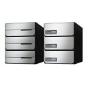 ナスタ D-ALL KS-MB6302PY-3K-SV 3戸用 アナログカード錠 シルバー「直送品、送料別途見積り、法人・事業所限定」