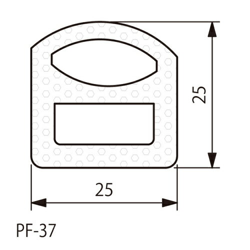 ゴム・ガスケット PF-37「直送品、送料別途見積り」