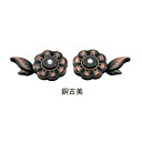 ■アシスト (品番:65-800DO 銅古美) 階段装飾スタッド フラワースタッピー 「直送品・法人事業所限定・工事現場、別途追加料金¥3600円」