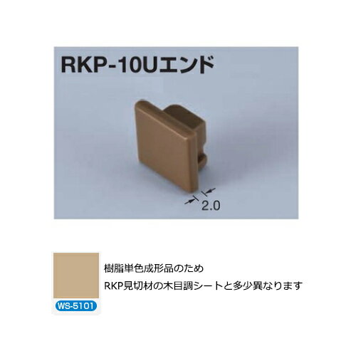メタカラー　RKP-10Uエンド　WS-5101　(品番：RKP-10UエンドWS-5101)　受注20個単...