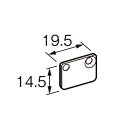 ピクチャーレイル ギャラリーB1420 後付用ストップ S 「仕入先在庫品」