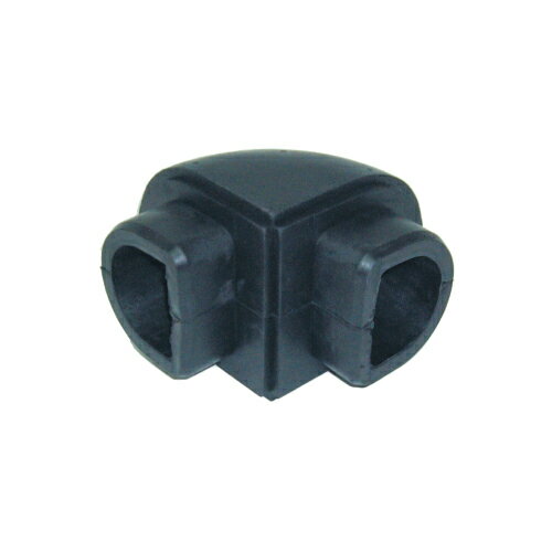 黒 ウォールガード WGC1 出隅コーナー「直送品、送料別途見積り」