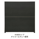 エバーアートボード ユニットフェンス1型 横貼り 両面 コーナー型 片柱 H1800「直送品、送料別途見積り」