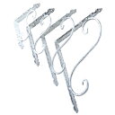 鍛冶屋の棚受 KJW-105 105×105 白「直送品、送料別途見積り」(4)
