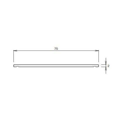 メタカラー　SK-75x2FBx2.6M　ゴールドHL　(品番：SKSK-75x2FBGDH)　受注20個単位...