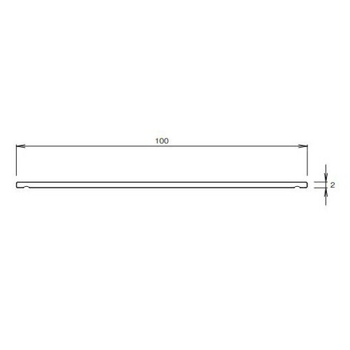 メタカラー　SK-100x2FBx2.6M　ゴールドHL　x20本　(品番：SK-100x2FBGDH)　受注20...