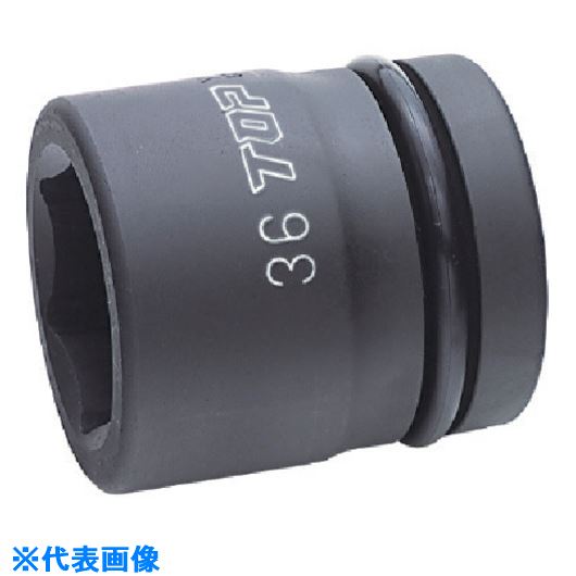 TOP　インパクト用ソケット　差込角25．4mm　対辺24mm （品番:PT-824）（注番0727619）(JAN4975180727619)