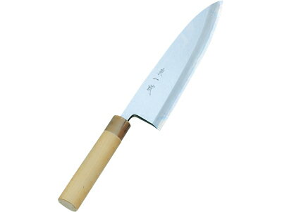 東一誠本職用和包丁　出刃庖丁　195mm「送料元払い・直送」