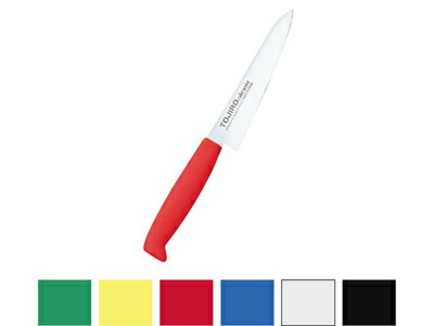 TOJIRO Color モリブデン ペティナイフ　F-161R　150mm　レッド「直送品」
