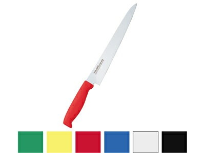 TOJIRO Color モリブデン 筋引包丁　F-123W　240mm　ホワイト「直送品」