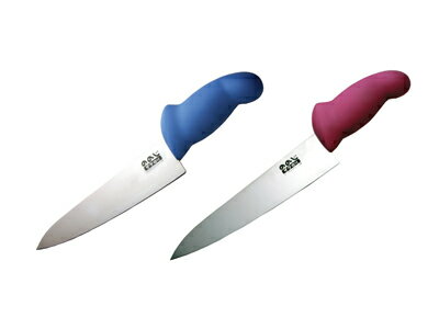 ののじ UDザク切り包丁 18Cm　赤　LUZ-P018R「直送品」