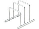 18-8デイリーまな板スタンド(2枚用) 135×115×110mm「直送品」
