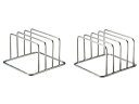 MT18-8コンパクトまな板立て 4枚立 220×205×138mm 内寸33mm「直送品」