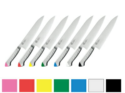 龍治ステンカラー牛刀包丁　ブラック RYS-16B　270「直送品」