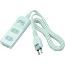 ELPA 1SW扉付タップ3P2M (品番:WBS-T3020B(W))(注番1003142)