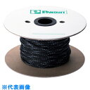 PANDUIT ネットチュ-ブ 難燃性タイプ 黒 最大束線外径φ38.1×長さ60.96m (品番:SE125PFR-TR0)(注番1007360)