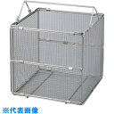 AS ステンレス折畳洗浄カゴFDWB-315 (品番:2-811-01)(注番1016846)・(送料別途見積り,法人・事業所限定,取寄)