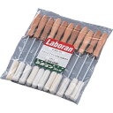 AS ラボランスポンジブラシ木柄試験管用11本 (品番:9-831-01)(注番1062848)・(送料別途見積り,法人・事業所限定,取寄)
