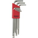 BONDHUS ボールポイント・L—レンチセット ロング セット9本組(1.5-10mm) (品番:BLX9MLB)(注番1064359)(4)