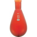 SIBATA 共通摺合なす形フラスコ 茶褐色 19/38 300mL (品番:005270-19300)(注番1068625)・(送料別途見積り,法人・事業所限...