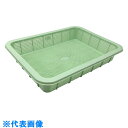 AS プラ角型バスケット浅型 大 (品番:7-5649-03)(注番1069032)・(送料別途見積り,法人・事業所限定,取寄)