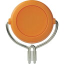 緑十字 強力マグネットフック(可動式フックタイプ) 橙 MG-743YR 48×58mm 耐荷重3kg (品番:313015)(注番1072502)