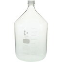 SIBATA　ねじ口びん　10L　透明キャップ付 （品番:017200-100003）（注番1073297）・（送料別途見積り,法人・事業所限定,取寄）