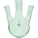 SIBATA 共通摺合三口丸底フラスコ 29/42-19/38 300mL (品番:005360-19300)(注番1073340)・(送料別途見積り,法人・事...