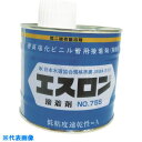 エスロン 配管用シール剤 接着剤 エスロンNO.75S 容量500g 透明 (品番:S755G)(注番1080364)