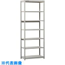 SANSHIN JIS軽中量ボルトレスラック 200kgタイプ 連結型 4段 1760×300×2100 (品番:JMS7630-4R)(注番1096021)・(送料別途見積り,法人・事業所限定)【大型】(3)